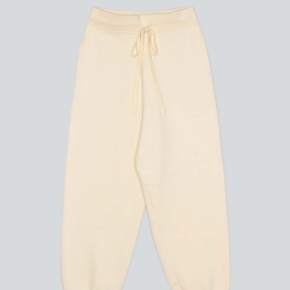 Sayaka Davis Knit Sweatpants in Ivory
